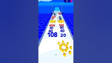 Merge Numbers - Numbers Run 3D #games #gaming #youtubeshorts