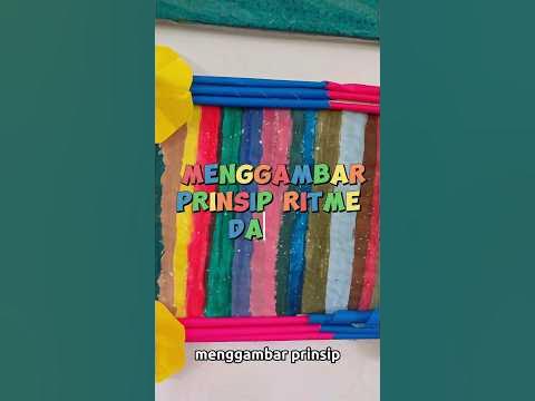 Menggambar Prinsip Ritme dalam Seni Rupa - YouTube