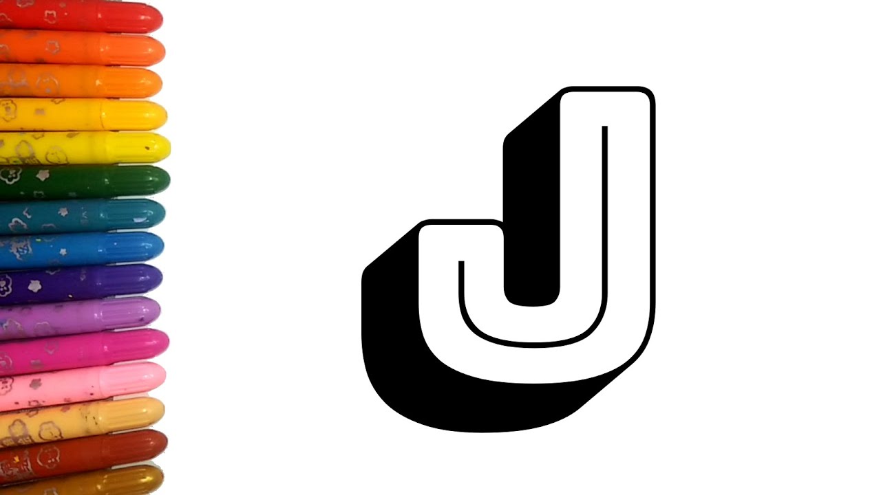 Abc Alphabet Song Drawing Letter J Easy YouTube