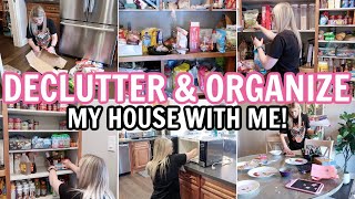 CLEANING DECLUTTERING & ORGANIZING | EXTREME DECLUTTER & CLEAN WITH ME 2024 | CLEANING MOTIVATION
