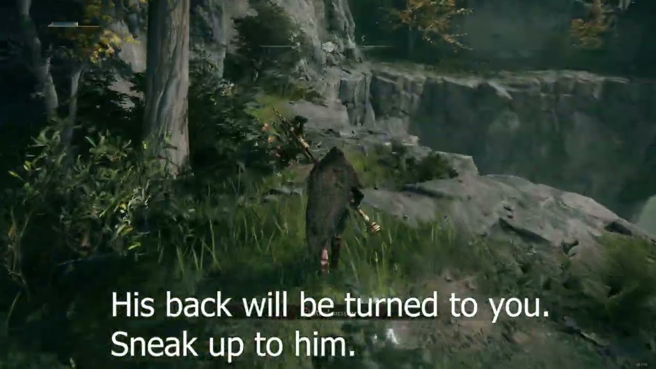 Cheesing the Stormveil Castle Crucible Knight (non elevator/poison method)