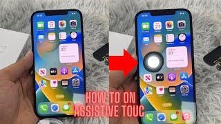 How to on assistive touch on iPhone | របៀបបើក easy touch នៅលើ iPhone