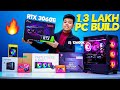 *Amazing* Rs 1.3 Lakh Gaming &amp; Editing PC Build | Intel i5-13600K &amp; Colorful RTX 3060 Ti Vulcan OC
