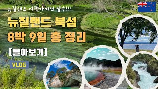 뉴질랜드 북섬 렌트카 여행 8박 9일 총정리 [몰아보기] 여행정보 필수 영상