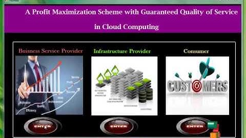 A Profit Maximization Scheme with Guaranteed Quality of Service in Cloud Computing
