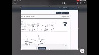 Exponential Eqns Common Base (Level 2) again