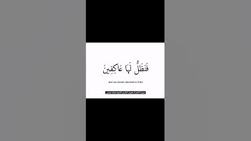 وَاتلُ عَلَيهِم نَبَأَ إِبراهيمَ | سورة الشعراء | القارىء إسلام صبحي