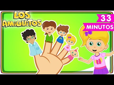 la-familia-dedo-colección-|-los-amiguitos-canciones-infantiles