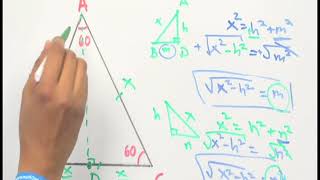 Concurrencia de los puntos H,O,I,G en un triángulo equilatero