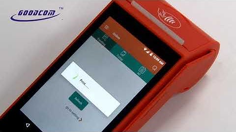 2020 New GOODCOM Android POS Printer for Restaurant online ordering