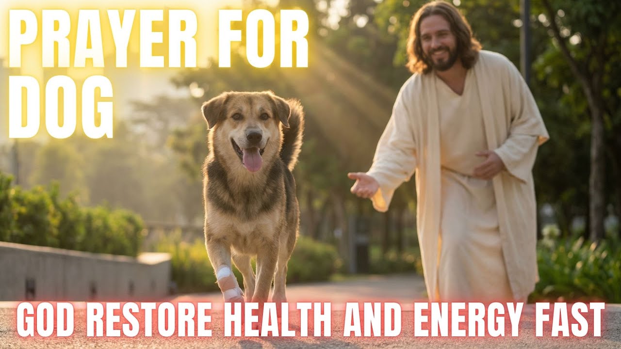 Prayer for Dog Recovery | God Restore Health and Energy Fast | His Ever-Present