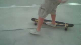 throwaway little longboard clip