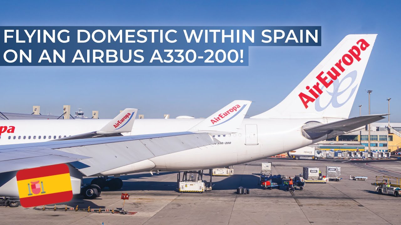 Tripreport Air Europa Economy Airbus A330 200 Barcelona Madrid