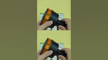 The Top Waterproof Amber Beacon Light for Trucks, Emergency Vehicles, Tractors 🚜💡 Flashing Modes