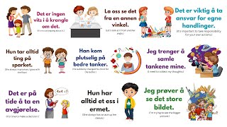 Lær Norsk: 30 Everyday Norwegian Phrases for B2 Learners.