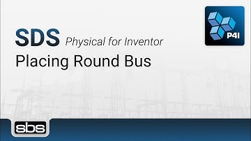 Substation Design Suite™ (SDS) Physical - Placing Round Bus