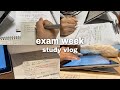 (ENG) 大学生のテスト期間のstudy vlog|看護学生|final exam week study vlog☕️