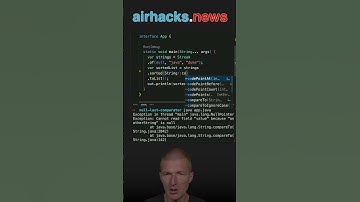 Sorting With Nulls Without NullPointerException #java #shorts #coding #airhacks