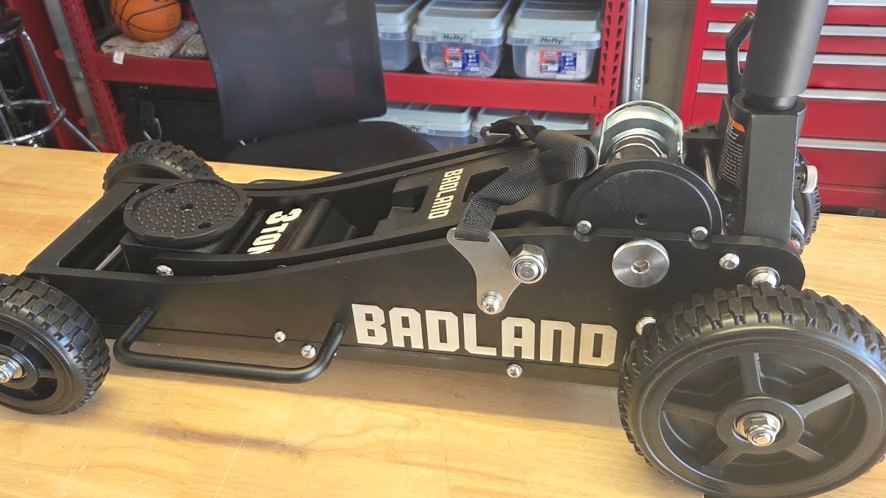 BADLAND 3T OFF-ROAD FLOOR JACK unboxed worth $400 !?