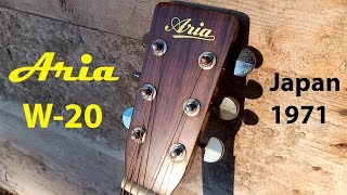 70年代 ビンテージ ハンドクラフトモデル Aria W-20 【整備品】 Aria W-20 1977 Made in Japan - YouTube