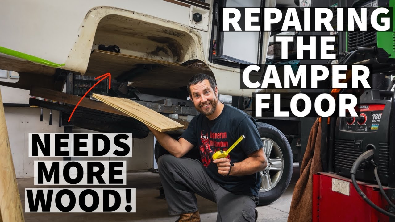 Ремонт пола кемпера на Sun Cruiser! Сборка, часть 6