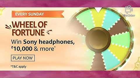 Amazon Guess And Win Quiz Answers 25 October 2020