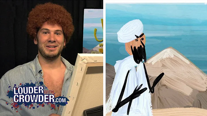Painting Muhammad with Bob Ross | Louder With Crow...