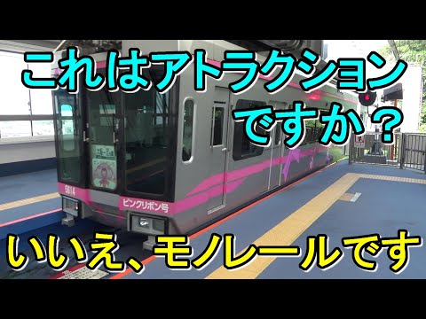 【別名ジェットコースター⁉】湘南モノレールを全線乗り通し！