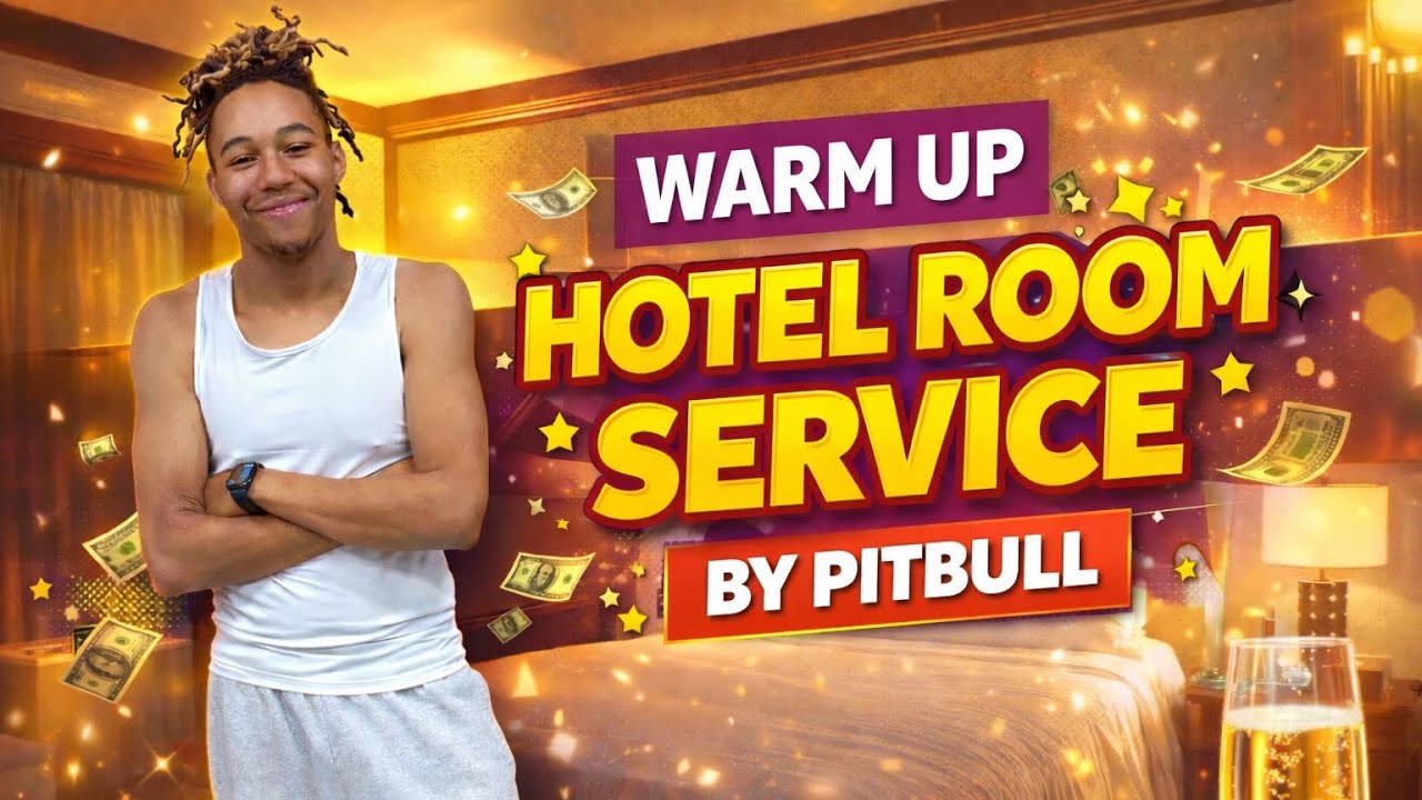 HOTEL ROOM SERVICE 🏨🔥 Pitbull Dance Warm Up (Turn Up Edition)
