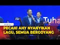 Pecah! AHY Nyanyikan Lagu, Para Ketum Koalisi Indonesia Maju Bergoyang Bernyanyi Bersama