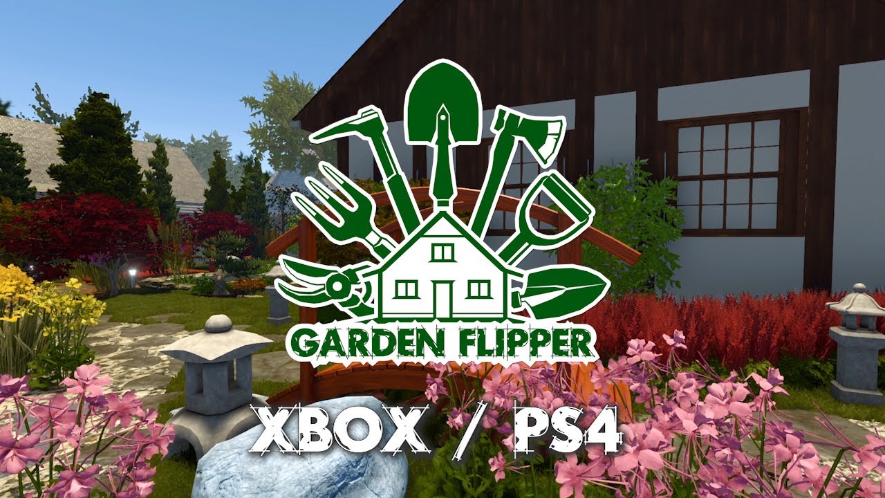 House Flipper Garden DLC Xbox/PS4 Gameplay -
