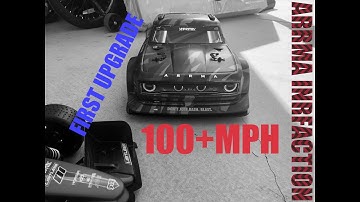 NEW!!! ARRMA INFRACTION+First Upgrade 💯+mph
