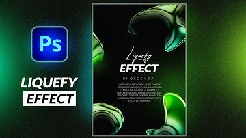 how to create liquify effect in ps || photoshop tutorial