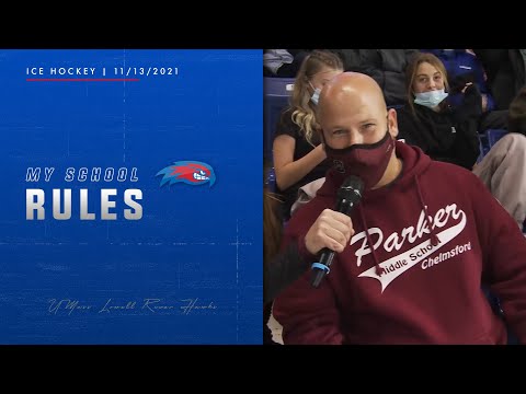 Parker Middle School (Chelmsford) | My School Rules | UMass Lowell Hockey (Nov. 13, 2021)