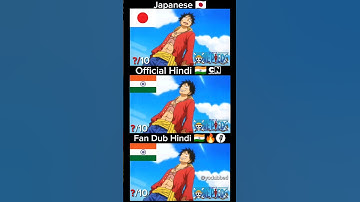 One Piece in Hindi Dubbed Cartoon Network Review Dub #anime #onepiece