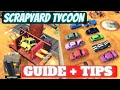 Scrapyard Tycoon Idle Game, beginner tips and tricks, guide, game review, android gameplay