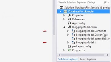 Entity Framework Database First Video