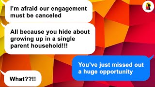 [Apple] My BF cancels engagement just because I didn’t tell him I was raised by a single dad