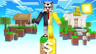 FAKİR TEK ŞANS BLOK VS ZENGİN TEK ŞANS BLOK   Minecraft