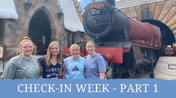 Check-In Week - Part 1: DCP Check-in, Universal, Welcome Event || Disney College Program Spring 2022