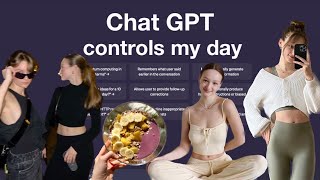 Letting Chat GPT control my day | day in my life with AI