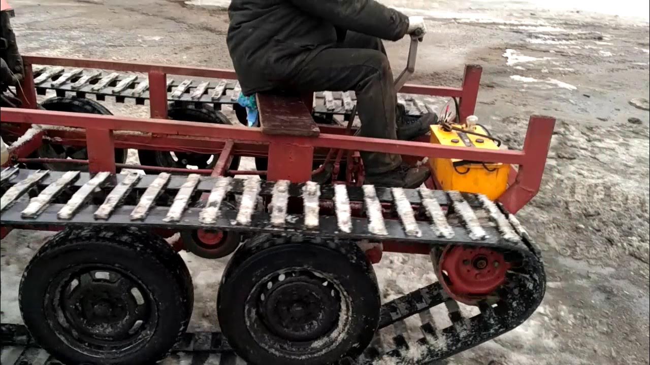 Продажа самодельный гусеничный трактор Продажа самодельный гусеничный трактор
