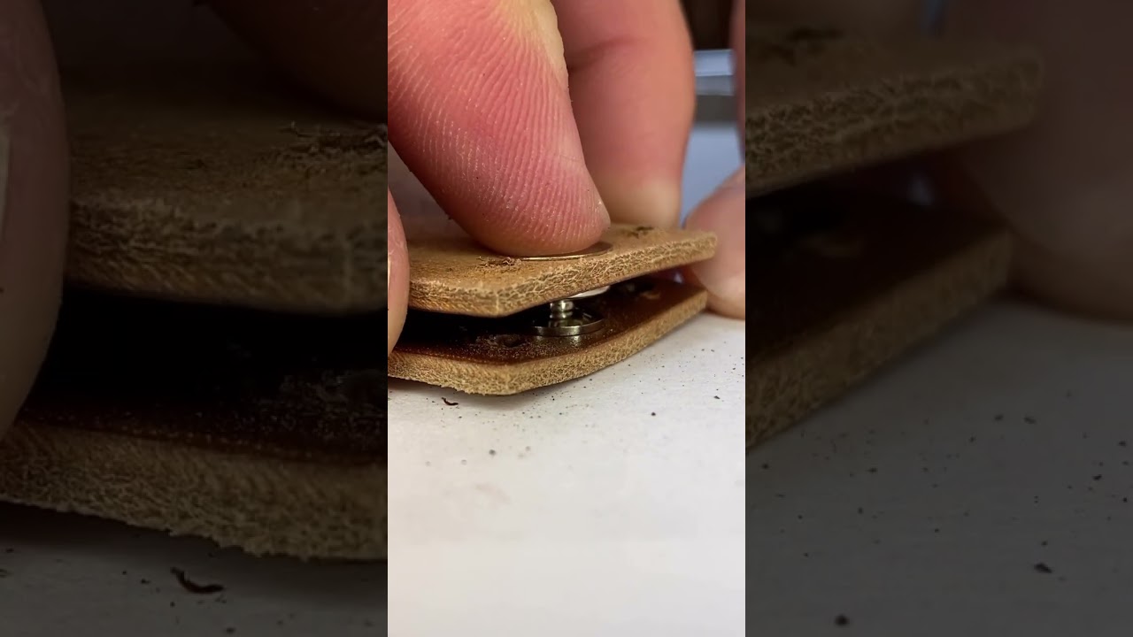 Snap Setting for our Knocks Wallet 