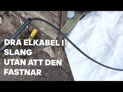 Video: Fästa kabeln på väggen