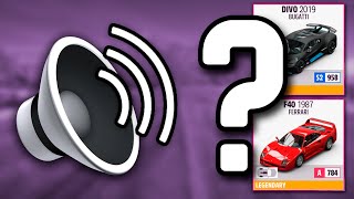 Guess The Car from "Forza Horizon 5" by The Sound | Video Game Quiz screenshot 1