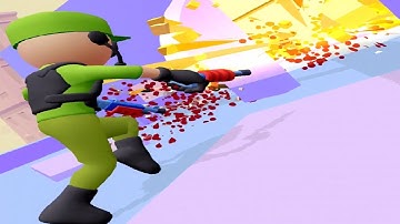 Run n Gun - AIM Shooting ! All levels Gameplay (23-30) android, ios