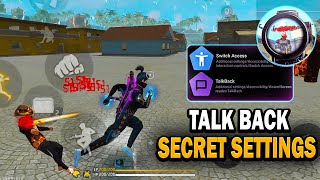 God Level Mobile Settings | Auto Headshot Setting | Free Fire Talk Back Setting | Headshot Setting