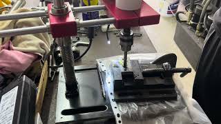 Built a benchtop electric tapping machine by myself