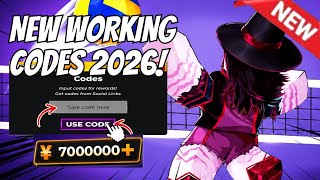 VOLLEYBALL LEGENDS ⚠️ CODES 2026 | ALL NEW WORKING CODES | ROBLOX VOLLEYBALL LEGENDS CODES #roblox