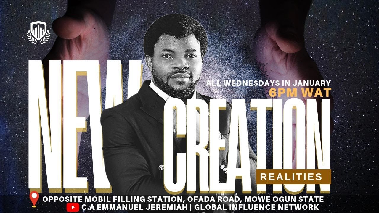 SCHOOL OF WISDOM  ||  NEW CREATION REALITIES ||   07TH JAN 2026